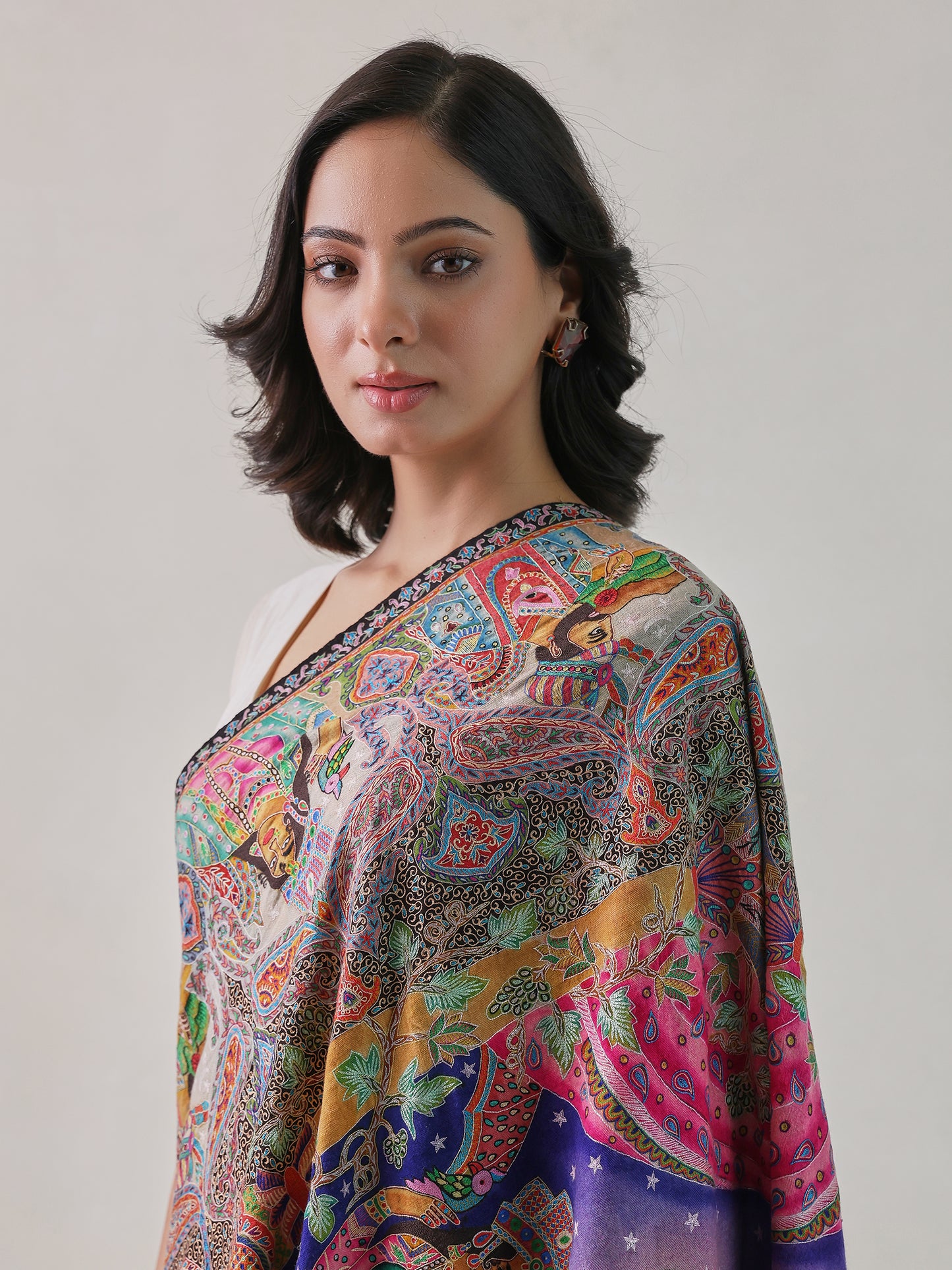 Ikrar-e-Darbaar Pashmina Shawl