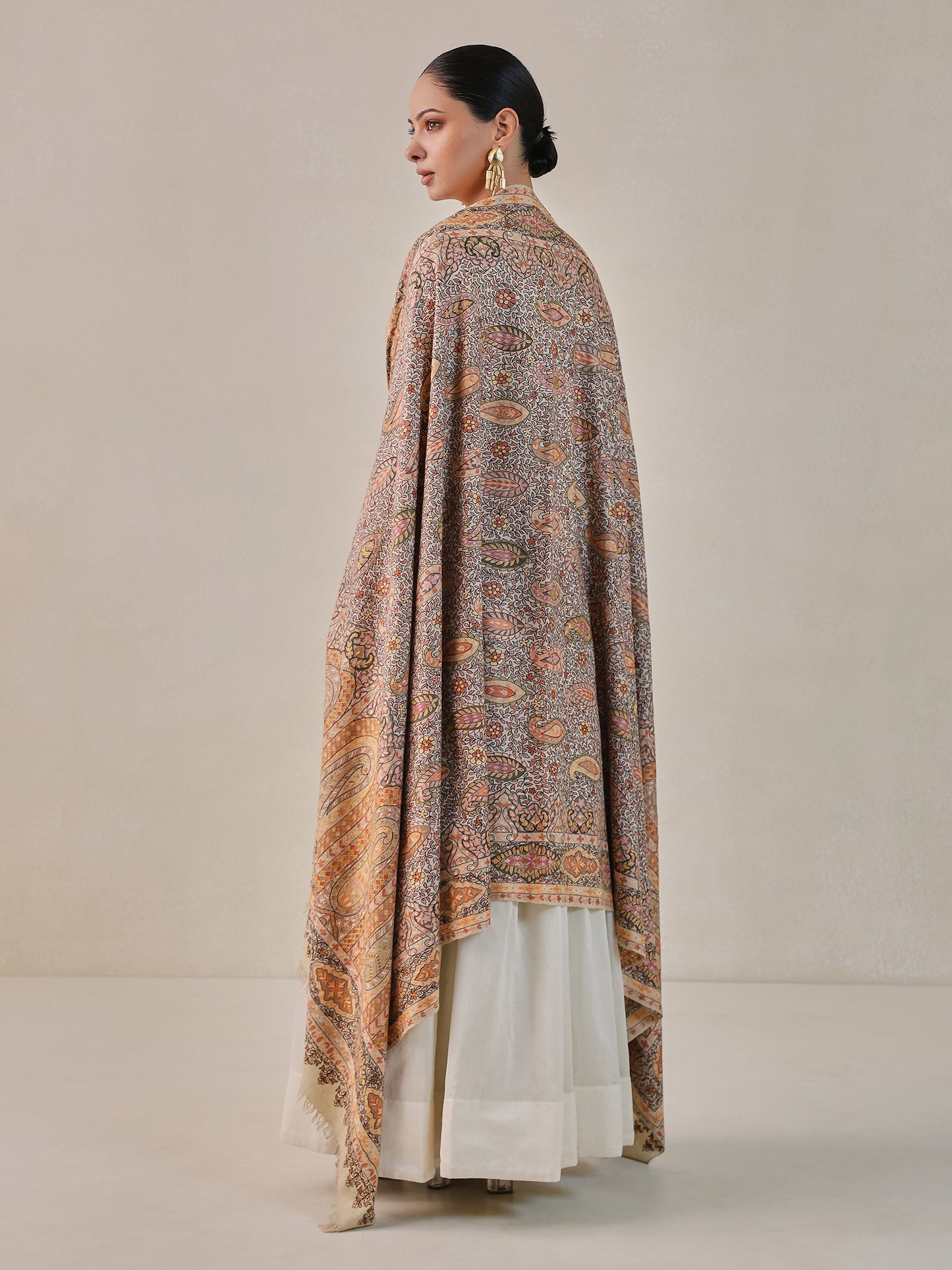 Kalam-E-Gulzar Pashmina Shawl