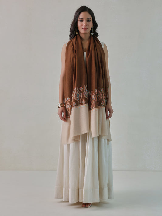 Palla Needlework Pashmina Stole