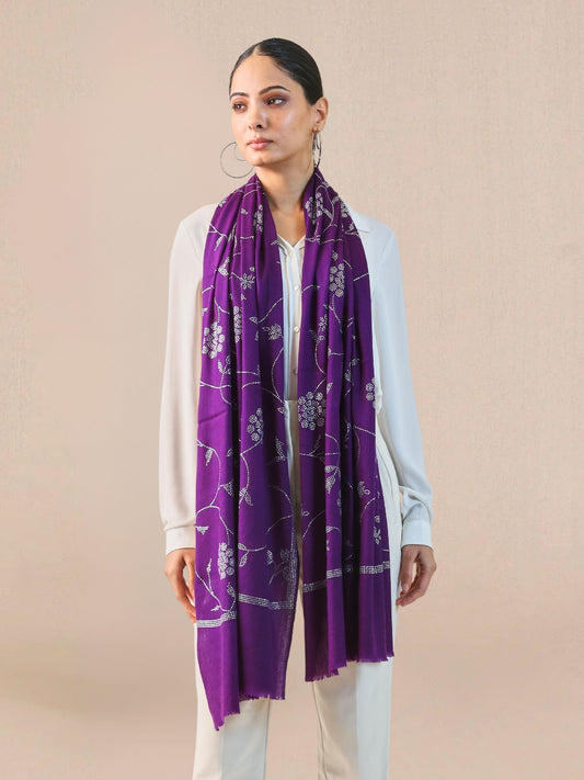Era of Zaywar Jaal Wool Stole