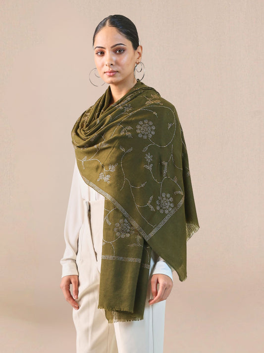 Era of Zaywar Jaal Wool Stole