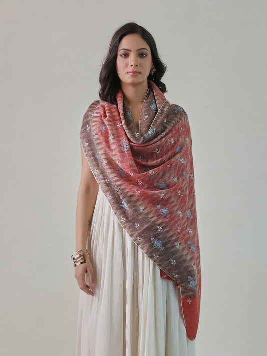 Palla Needlework Pashmina Stole