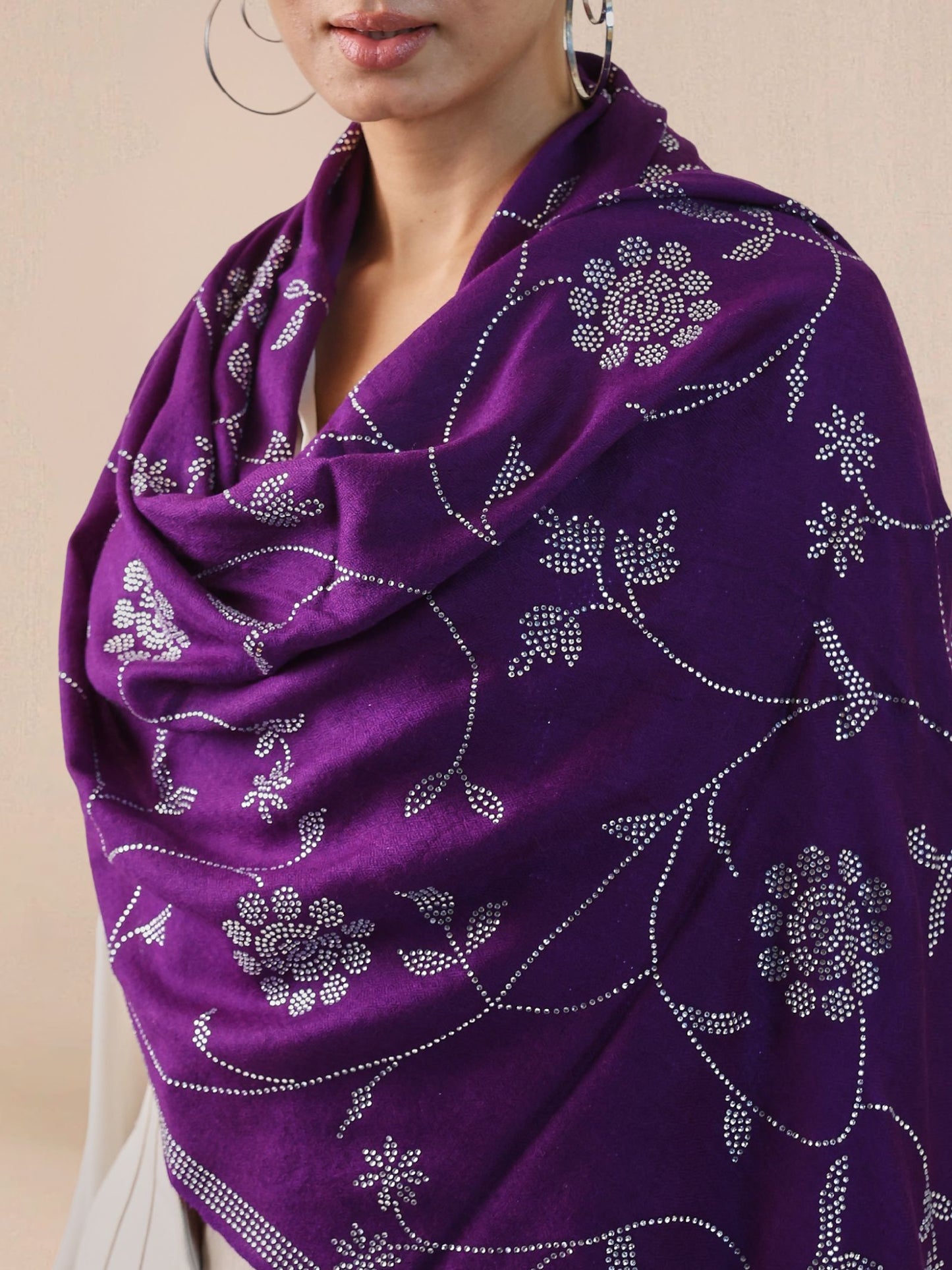 Era of Zaywar Jaal Wool Stole