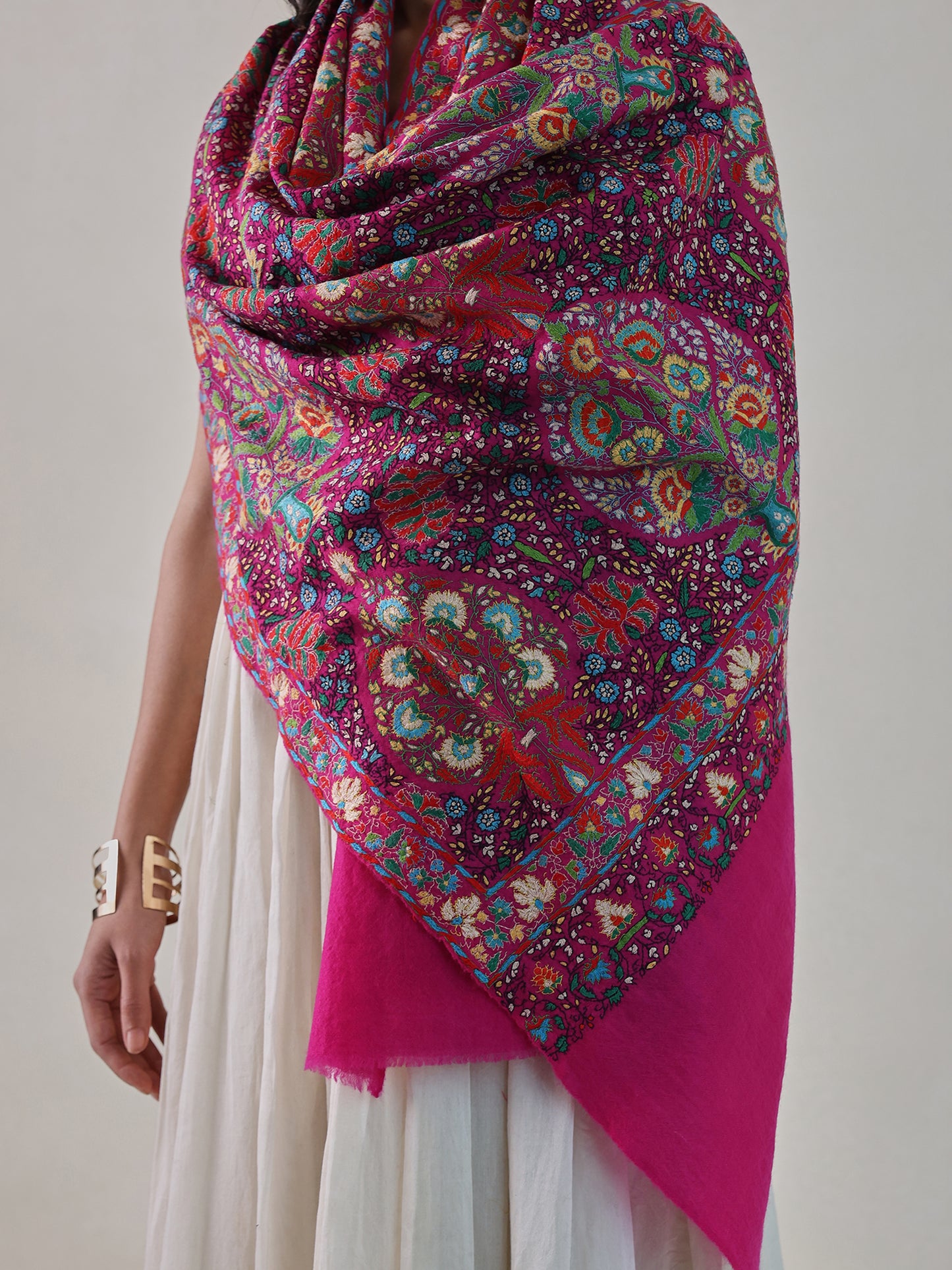 Pink Pashmina Stole