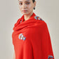 Red Pashmina Stole