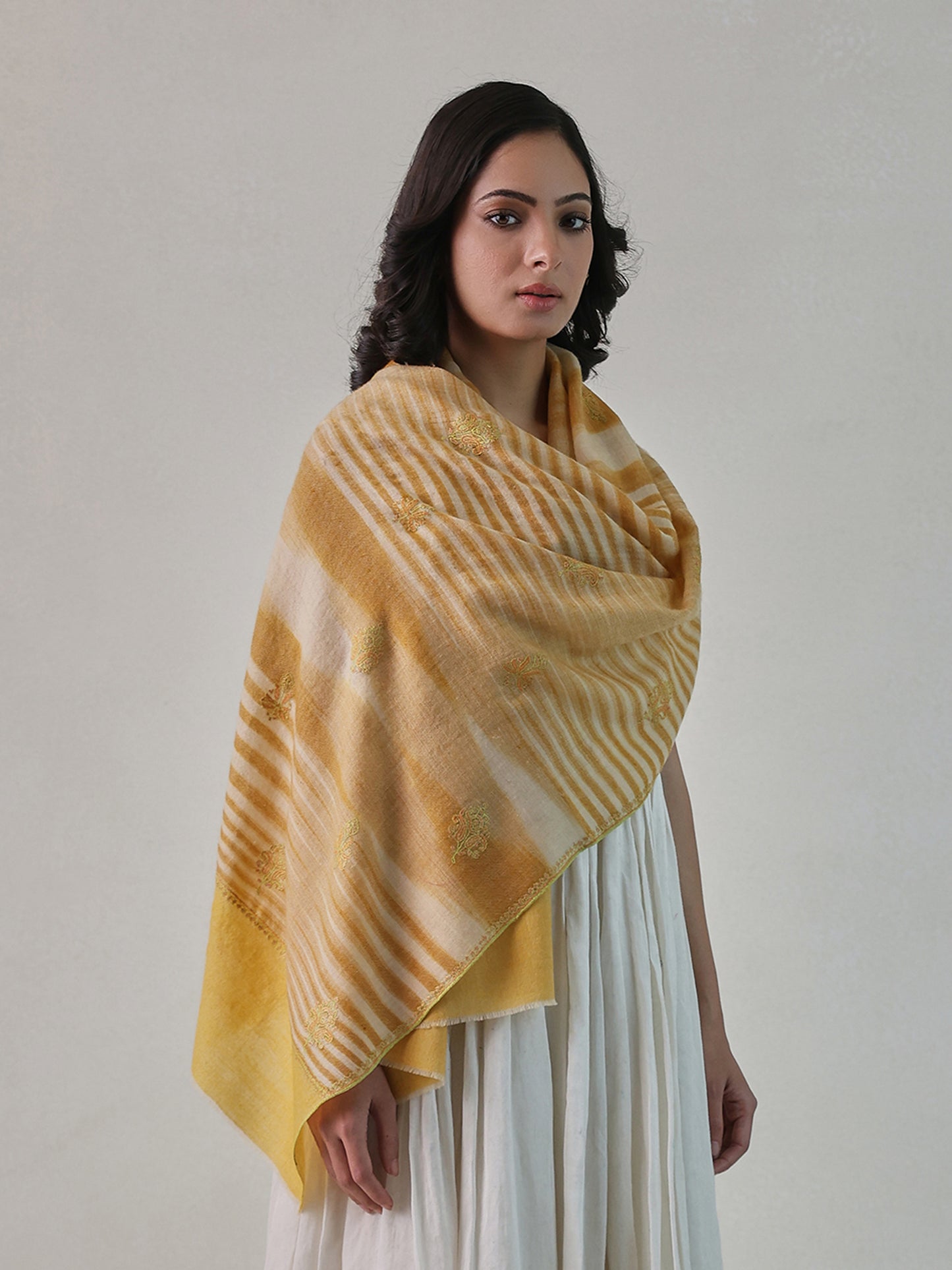 Palla Needlework Pashmina Stole