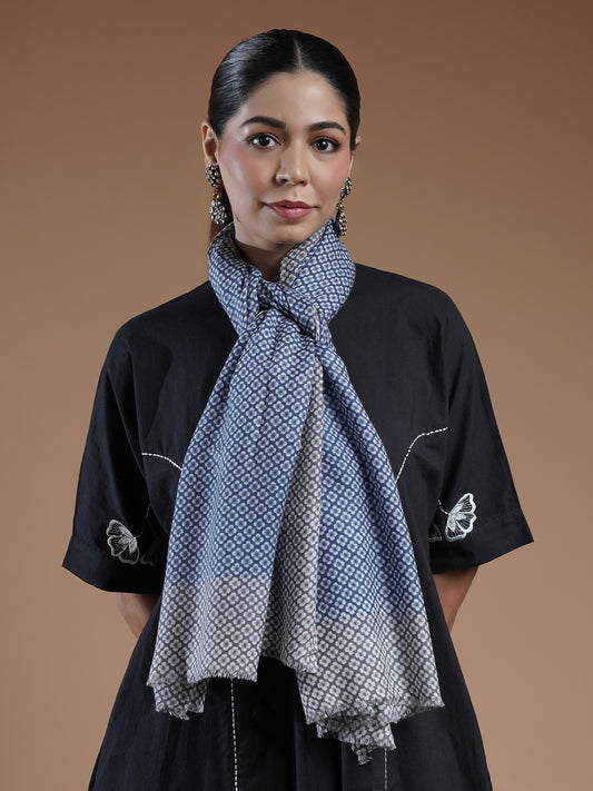 Emera Printed Woolen Stole