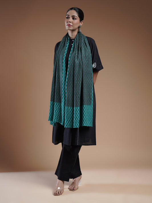 Emera Printed Woolen Stole