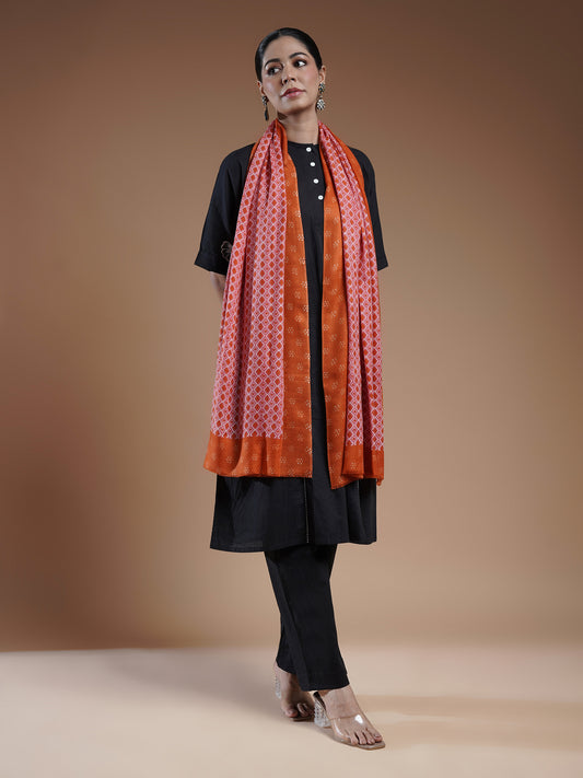 Emera Printed Woolen Stole