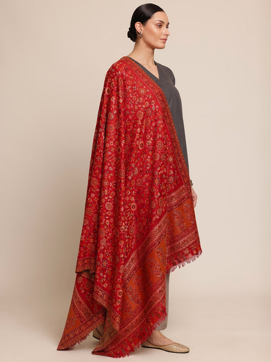 Antique Kani Wool Shawl