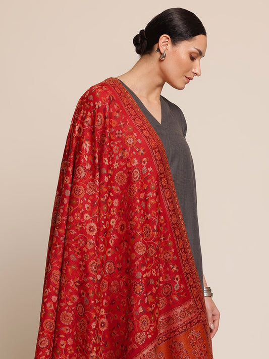 Antique Kani Wool Shawl