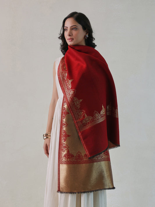 Border Reversible Stole