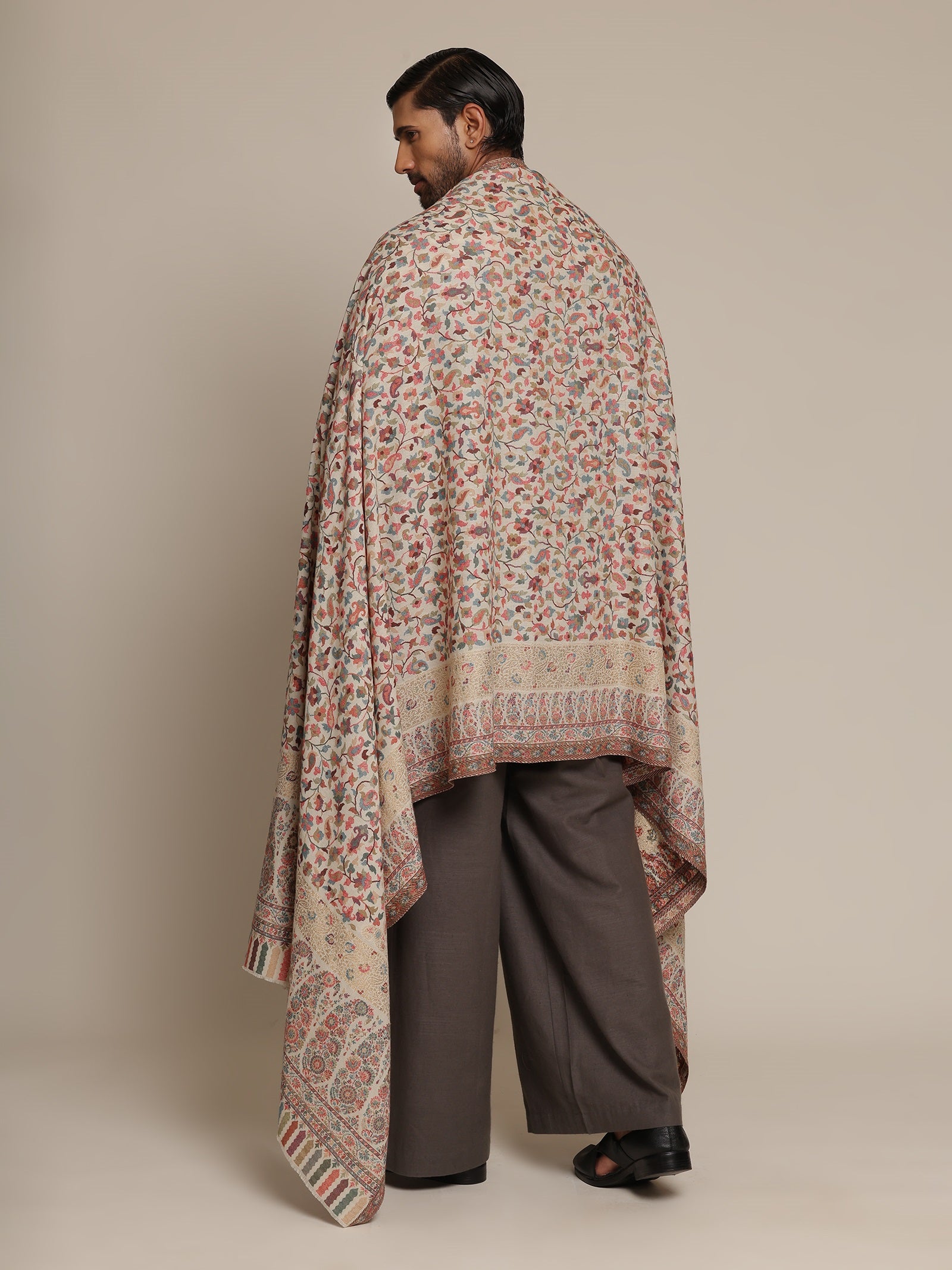 Reversible Men Kani Shawl