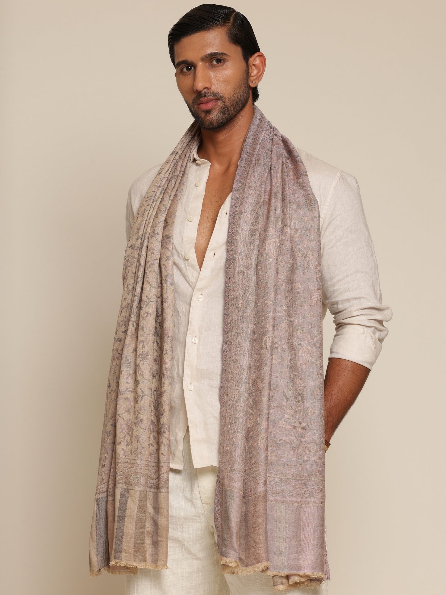 Kani Woolen Reversible Shawl