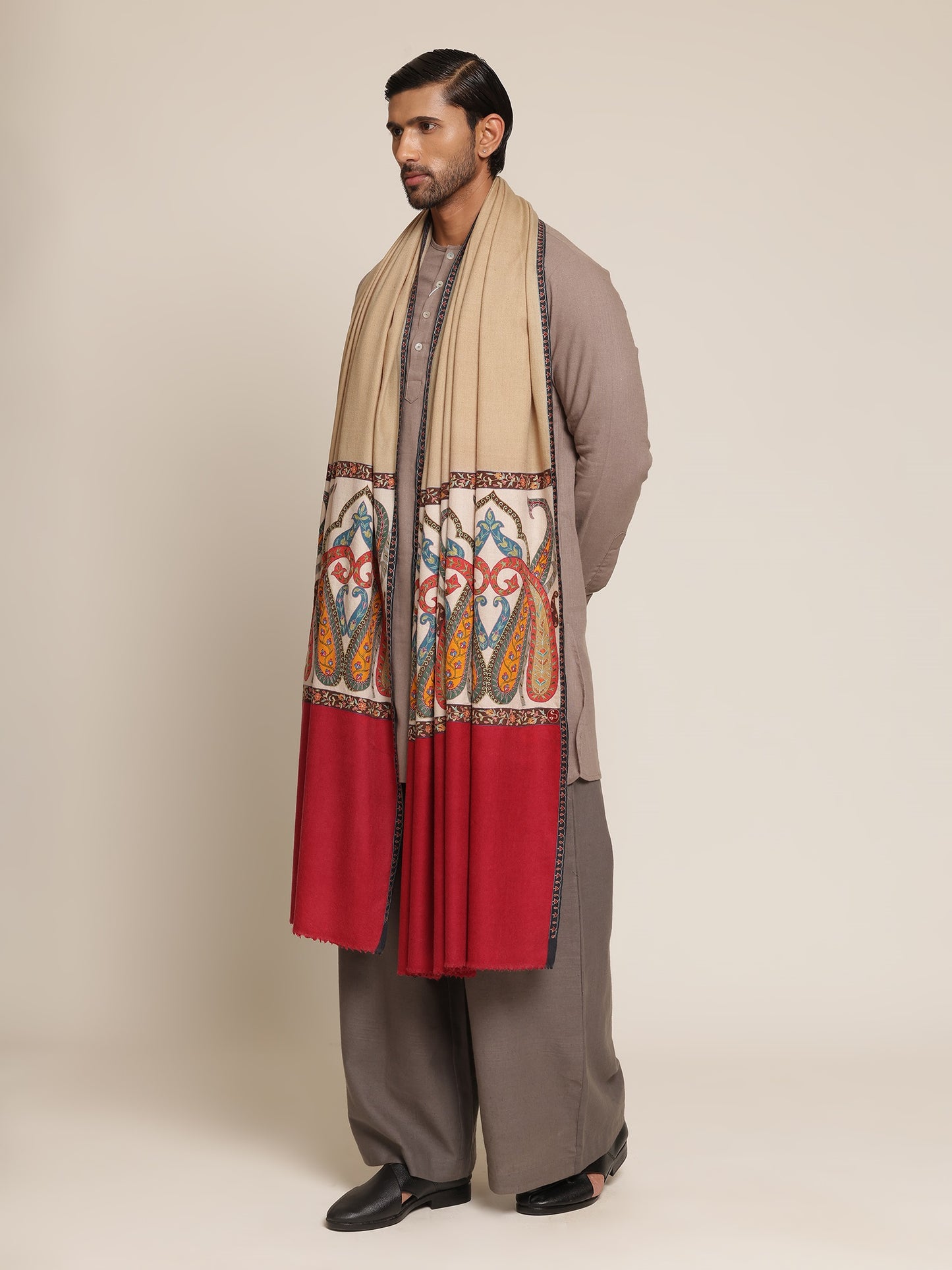 Sahira Men's Pashmina Shawl
