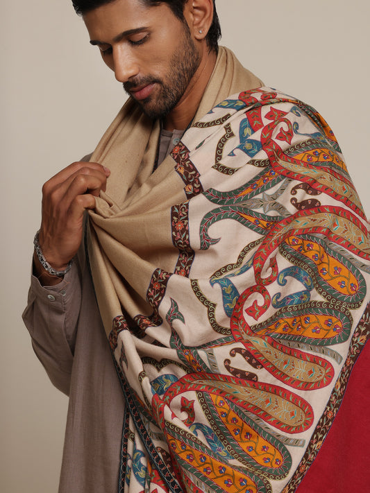 Sahira Men's Pashmina Shawl