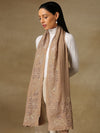 Nude  with Zari detailing