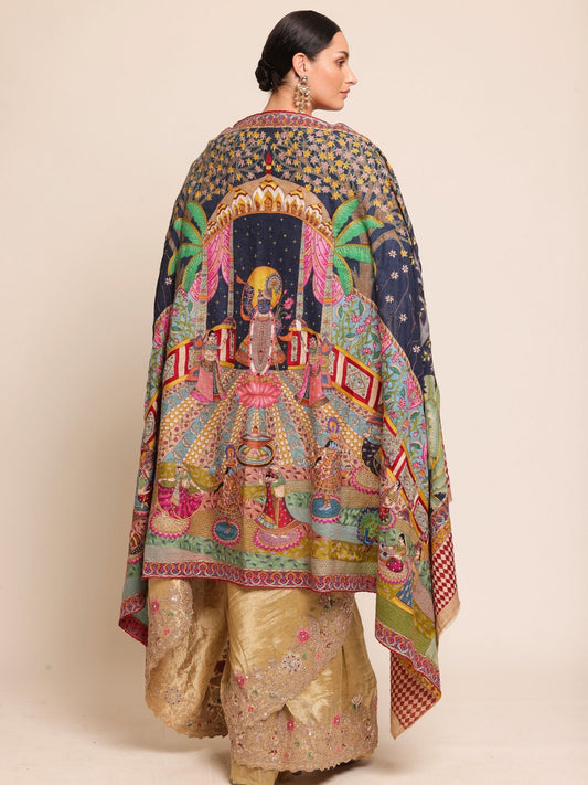 Shreenathji Dwara Pashmina Shawl
