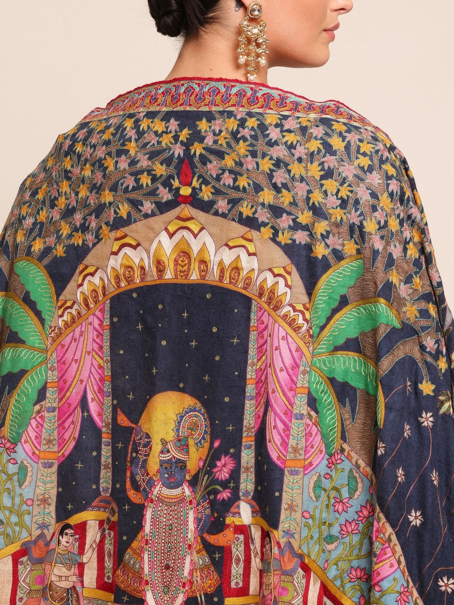 Shreenathji Dwara Pashmina Shawl