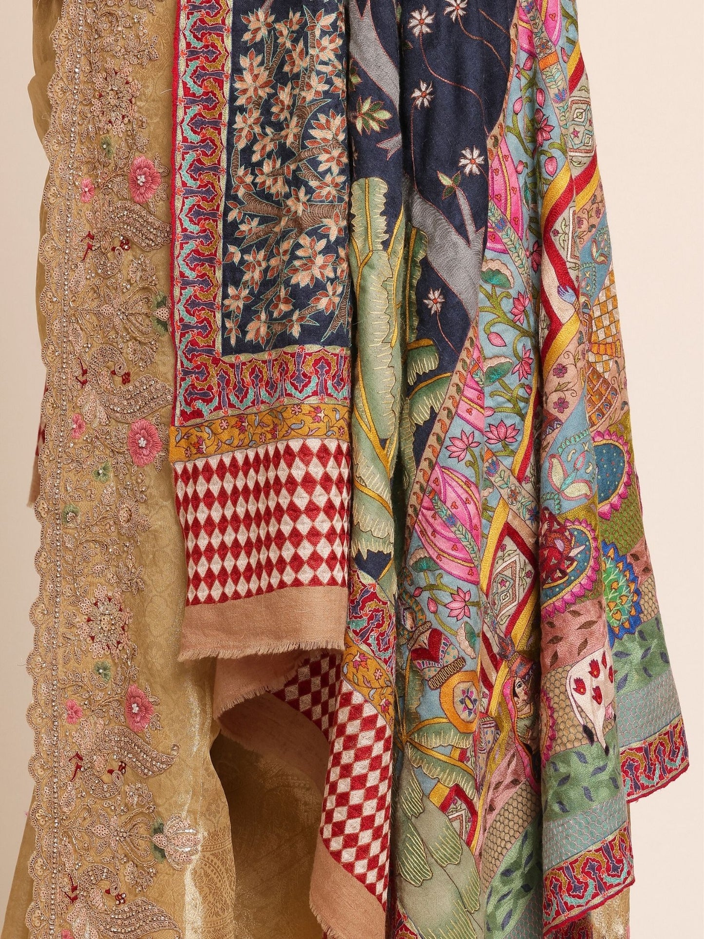 Shreenathji Dwara Pashmina Shawl