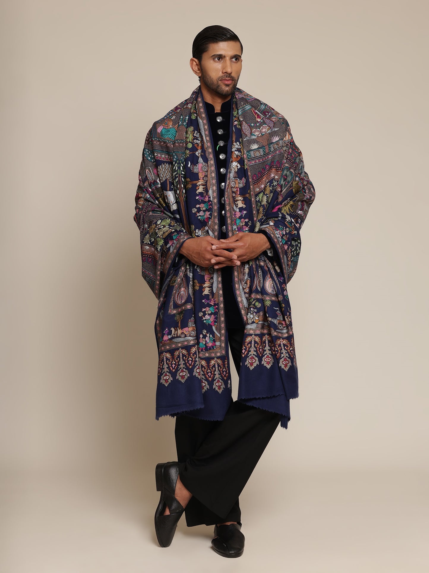 Vrindavan Pashmina Shawl