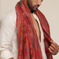 Man wearing a red stole