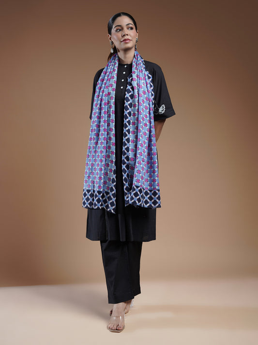 Emera Printed Woolen Stole