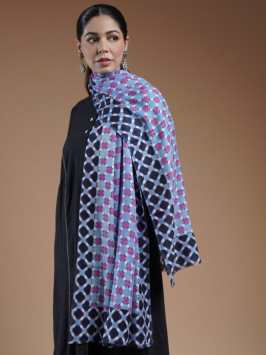 Emera Printed Woolen Stole