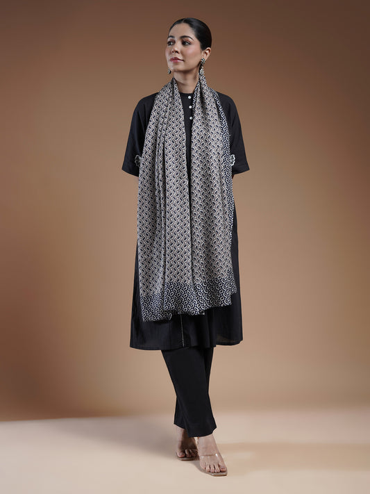 Emera Printed Woolen Stole