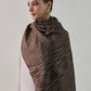 Arzoo Zari Stripe Pashmina Shawl