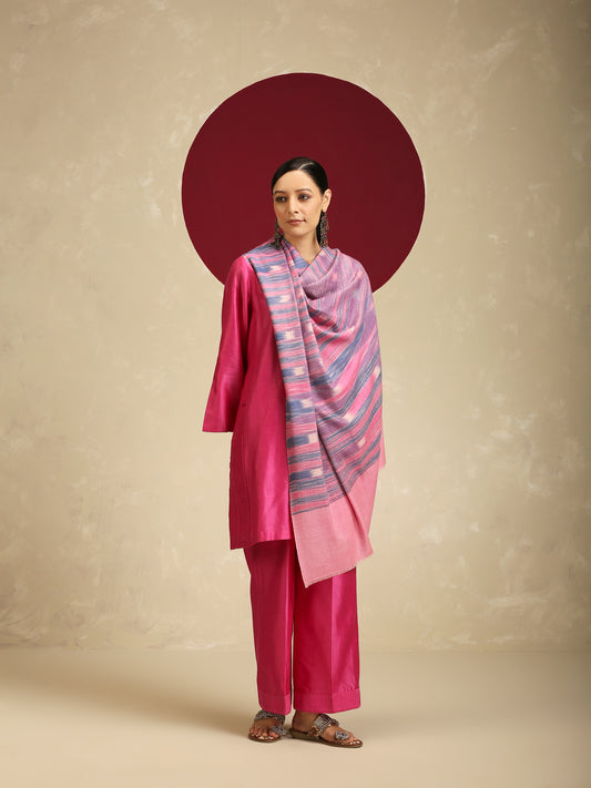 Pashmina Ikat Shawl