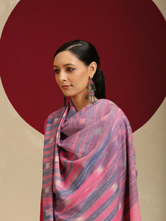 Pashmina Ikat Shawl