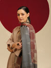 Gray & Blush Red